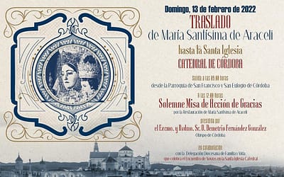Misa de Acción de Gracias en la Catedral de Córdoba por la restauración de la Virgen de Araceli
