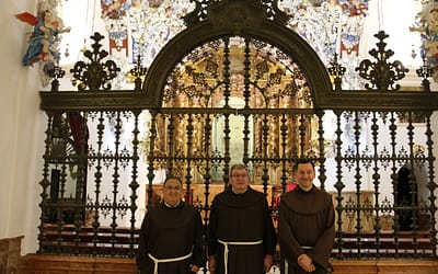 Ministro de la Provincia Franciscana de Santiago de Compostela visita el Santuario