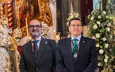 Augusto Ángel Caballero Joya y Gregorio Espejo Jiménez, candidatos a hermano mayor de la Real Archicofradía de María Santísima de Araceli